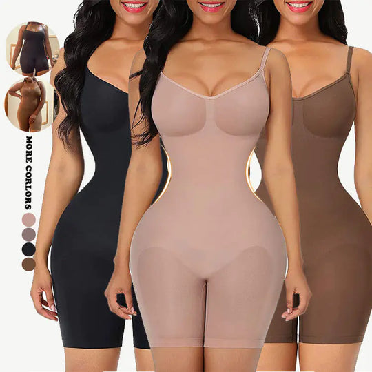 "Tummy, Waist, and Thigh Bodysuit Shaper"