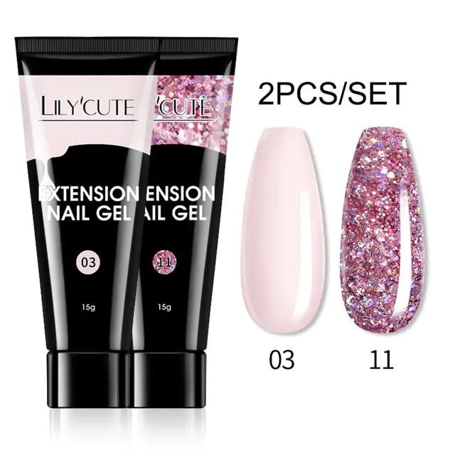 “Lily’Cute Polygel Extension Kit”