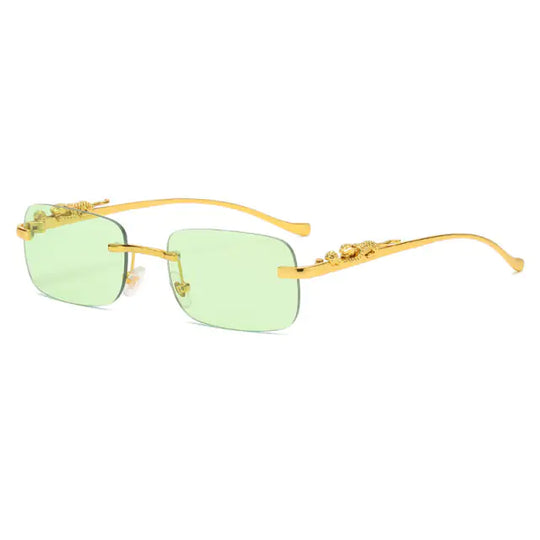 “Rimless Square Fashion Sunglasses”