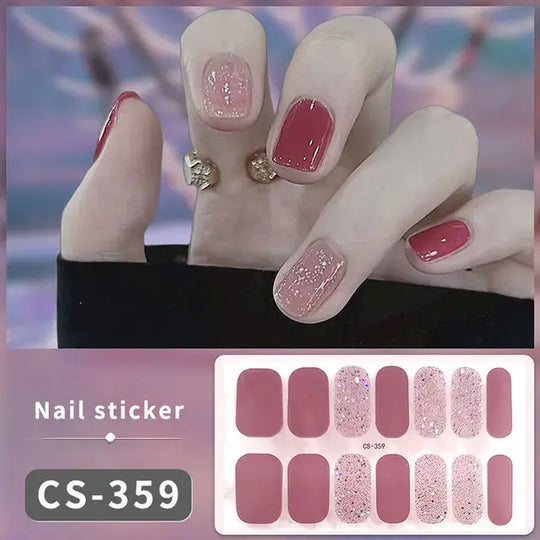 “Gel Nail Stickers”