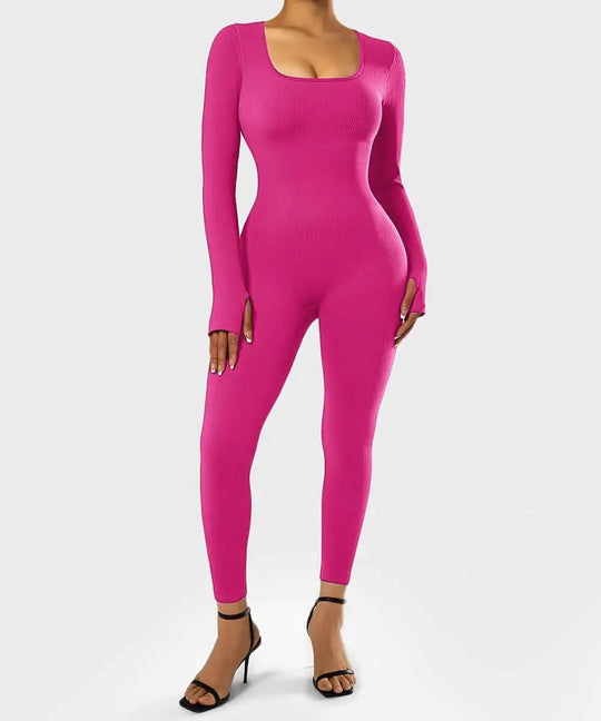 "Siobhan Seamless Thumb Hole Jumpsuit"