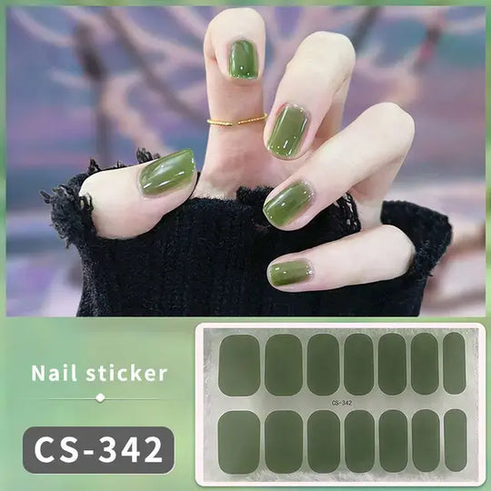 “Gel Nail Stickers”