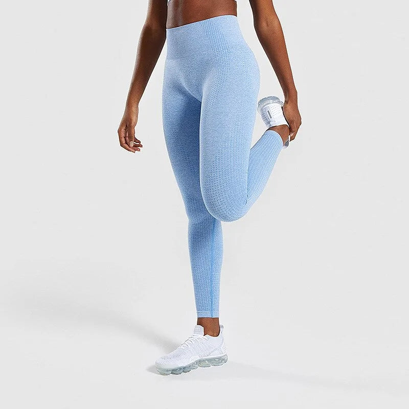 “Paloma High Waisted Seamless Ankle Leggings”