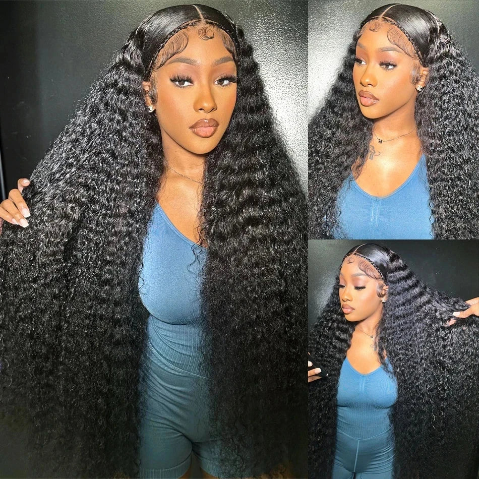 Curly Wigs Deep Wave