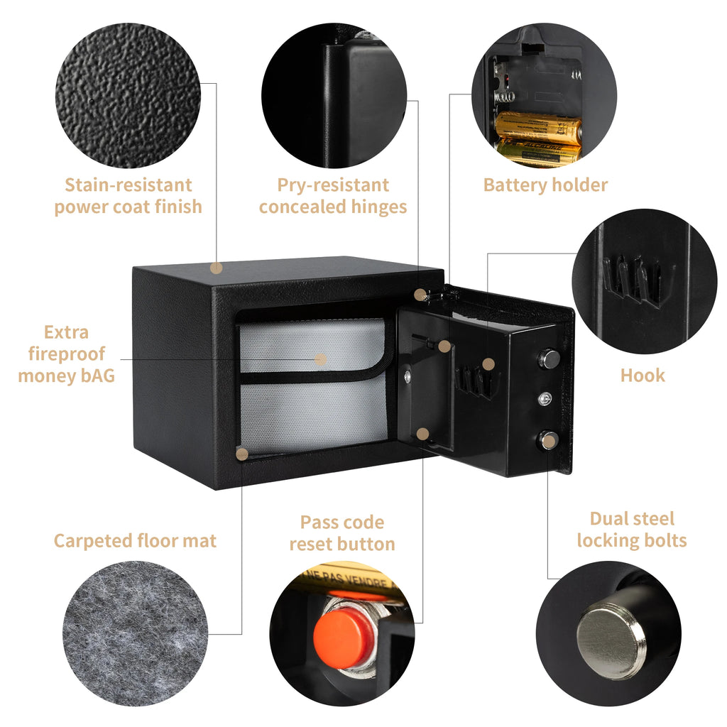 Deli Premium Security Safe Box,