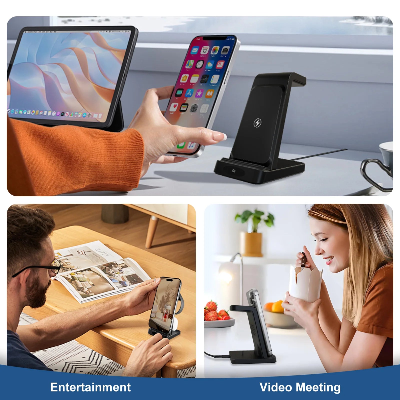 3-in-1 Wireless Charging Station 1