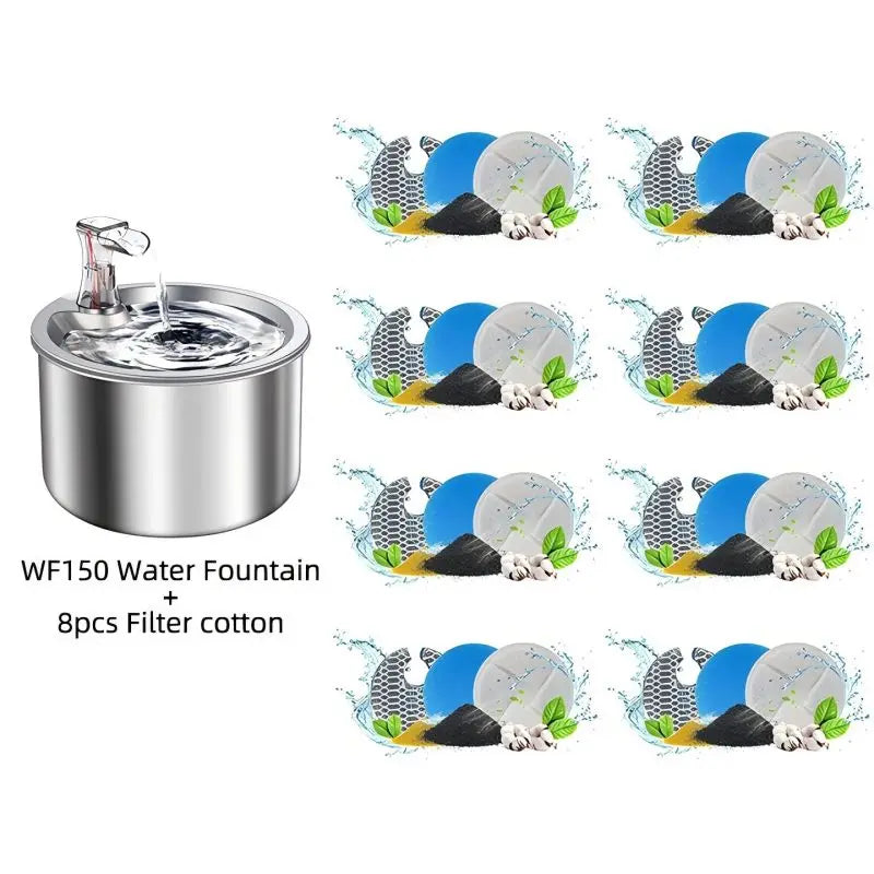 steel pet water dispenser