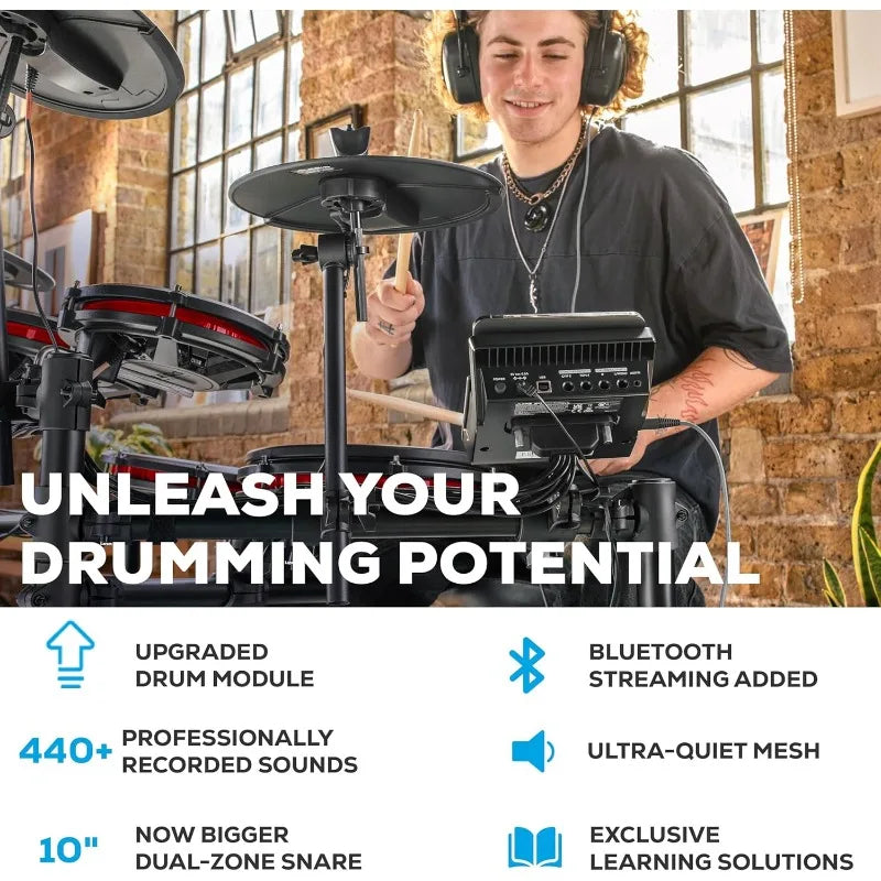 Nitro Max Kit Electric Drum Set