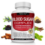 Blood Sugar Complex Overall Health and Immune System Supplement, 60 Capsules