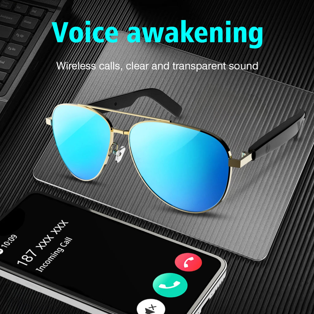New noise reduction smart glasses, wireless calls,
