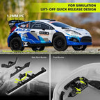 Carbon Fiber RC Drift Cars For , Max 50 Mph Fast RC Rally Car,