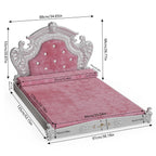 Luxury Pet Bed with Headboard,
