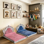 Luxury Pet Bed with Headboard,