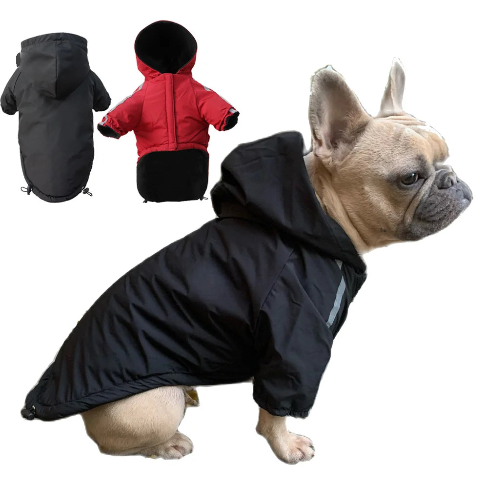 Winter  Dog  Hooded Jacket