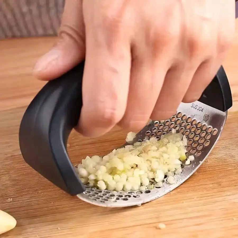 Stainless Steel Garlic Press