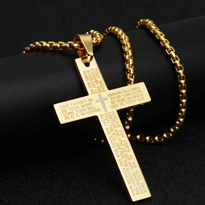 Titanium Cross Pendant