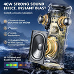 W-KING 40W Portable Speaker,