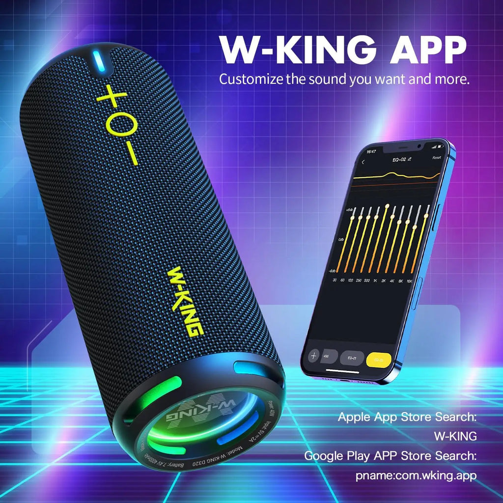 W-KING 40W Portable Speaker,