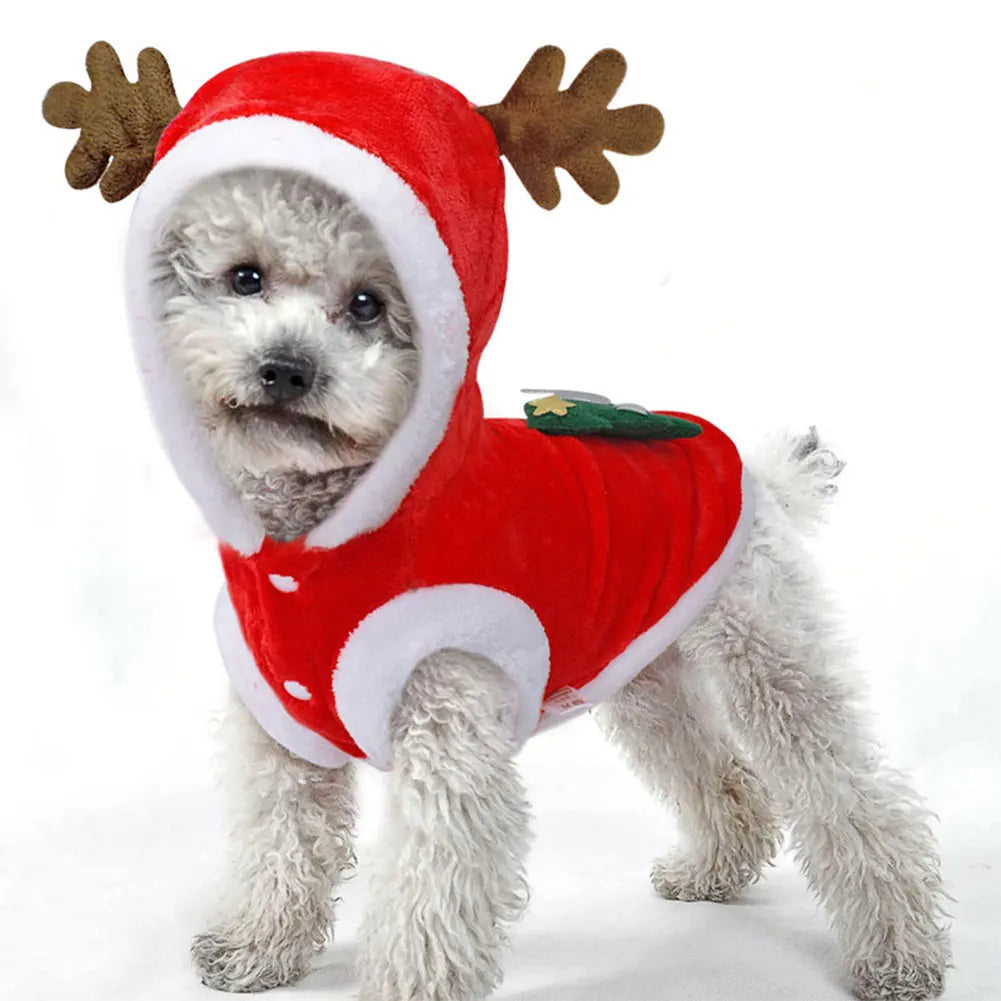 Christmas Pet Clothes Winter