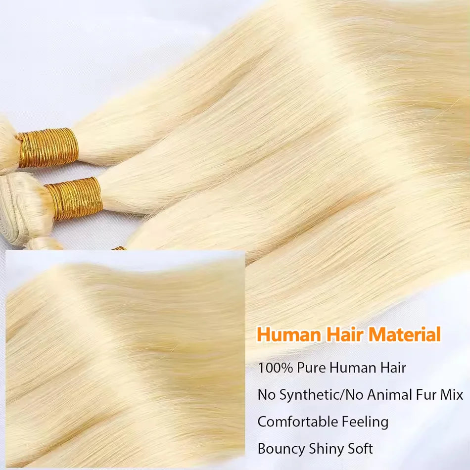 Human Hair Golden 
Brazilian