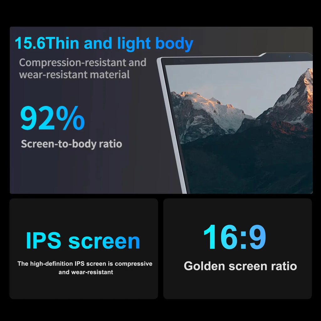 15.6" Windows 11 Pro i7 Gaming Laptop Computer