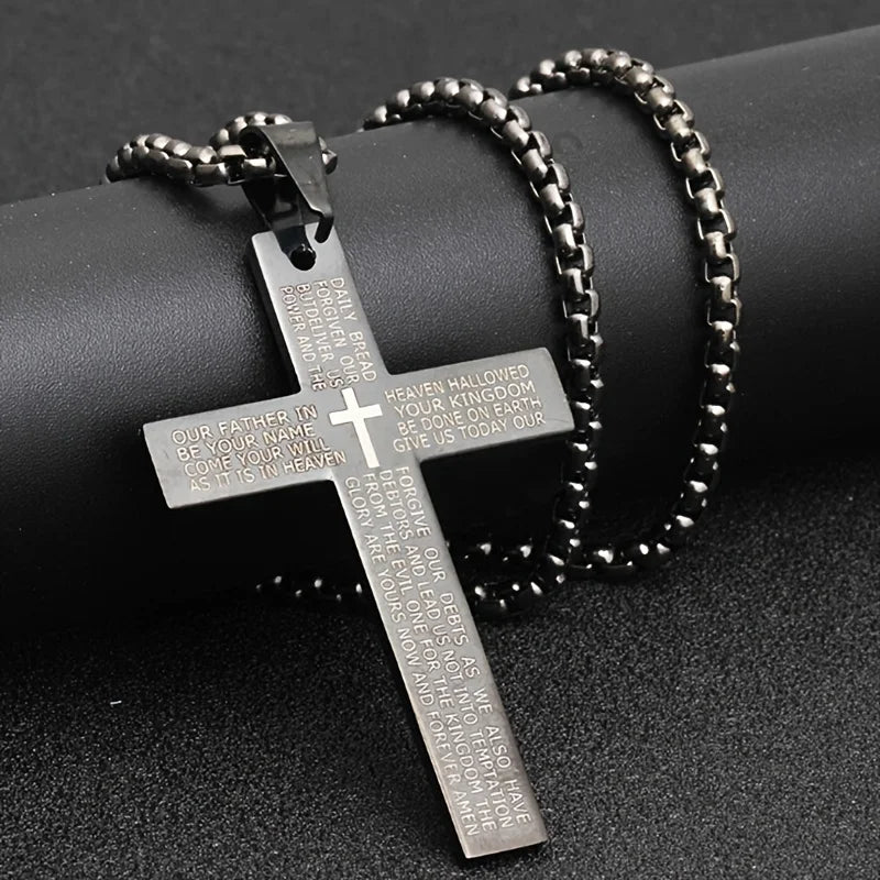 Titanium Cross Pendant