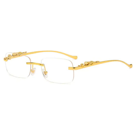 “Rimless Square Fashion Sunglasses”