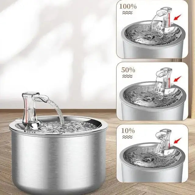 steel pet water dispenser