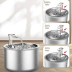 steel pet water dispenser