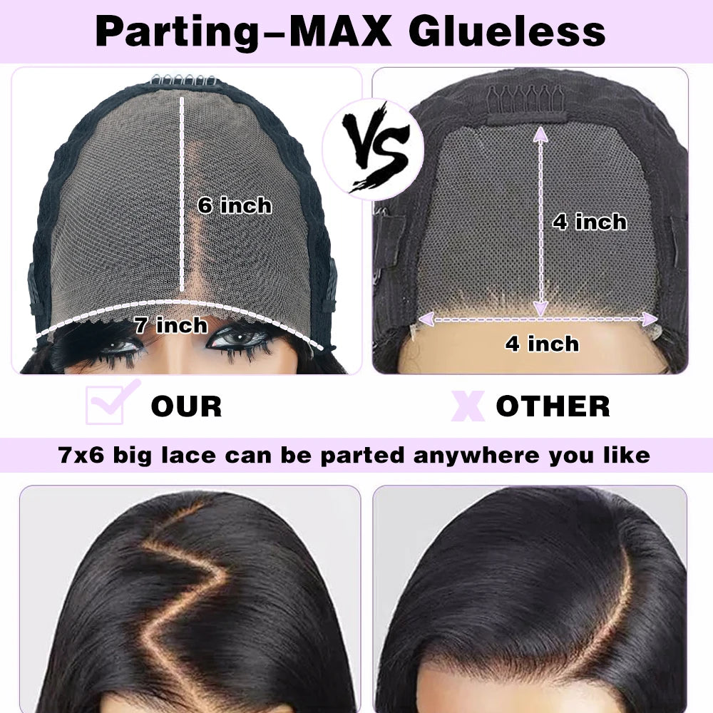 Remy HairTransparent Full Lace Frontal Wig