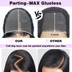 Remy HairTransparent Full Lace Frontal Wig