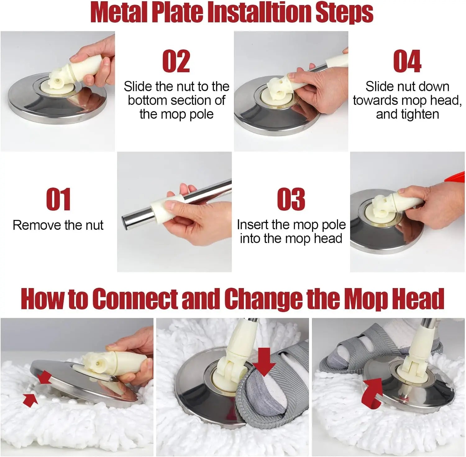 Spin Mop Bucket Sets