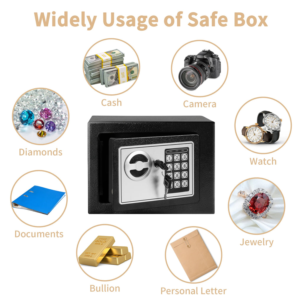 Deli Premium Security Safe Box,