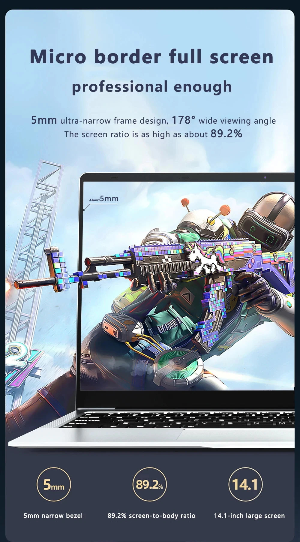 14.1inch Laptop Computer