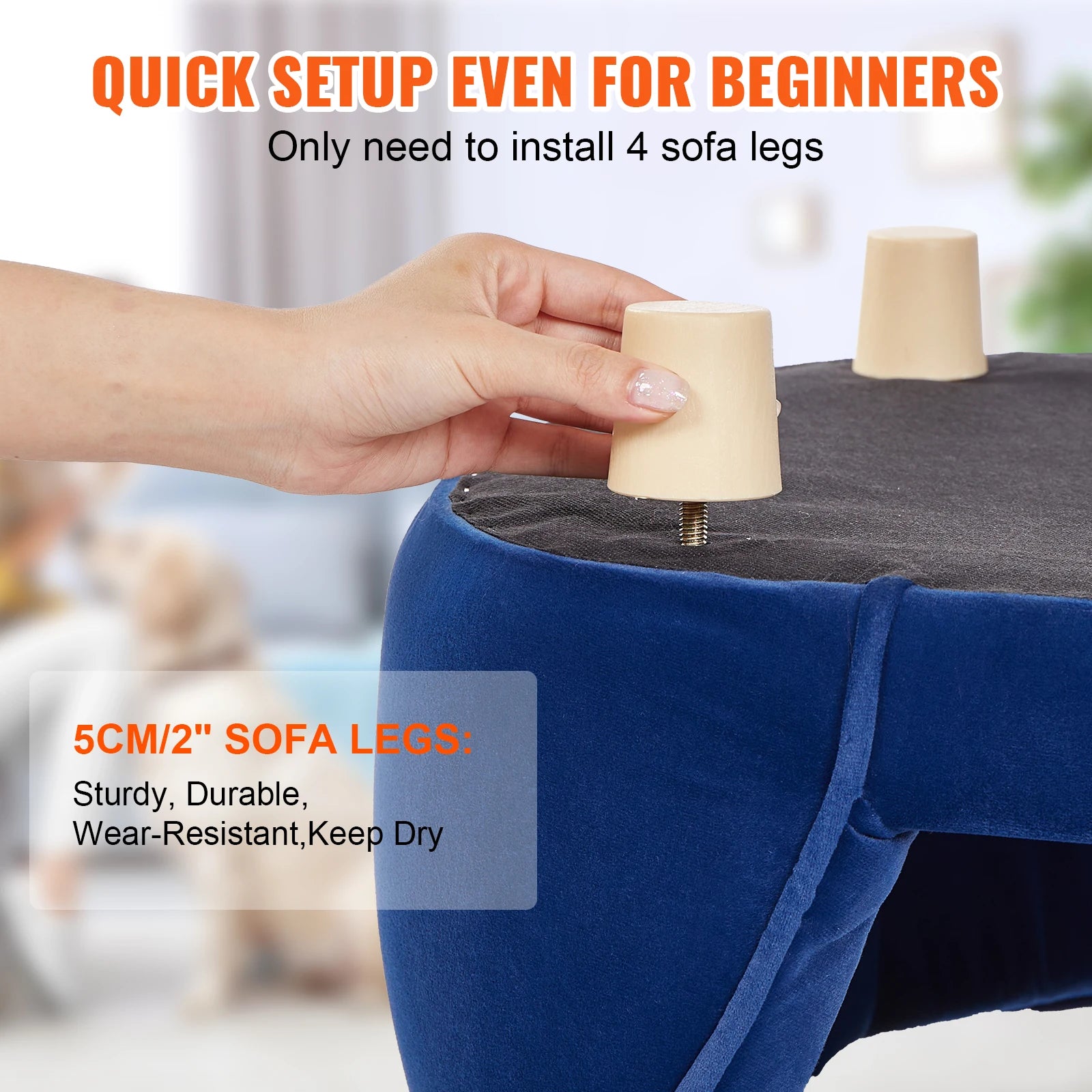 Medium-Sized Pet Couch