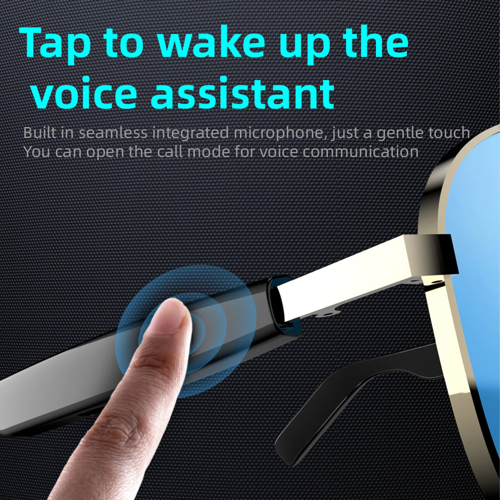 New noise reduction smart glasses, wireless calls,