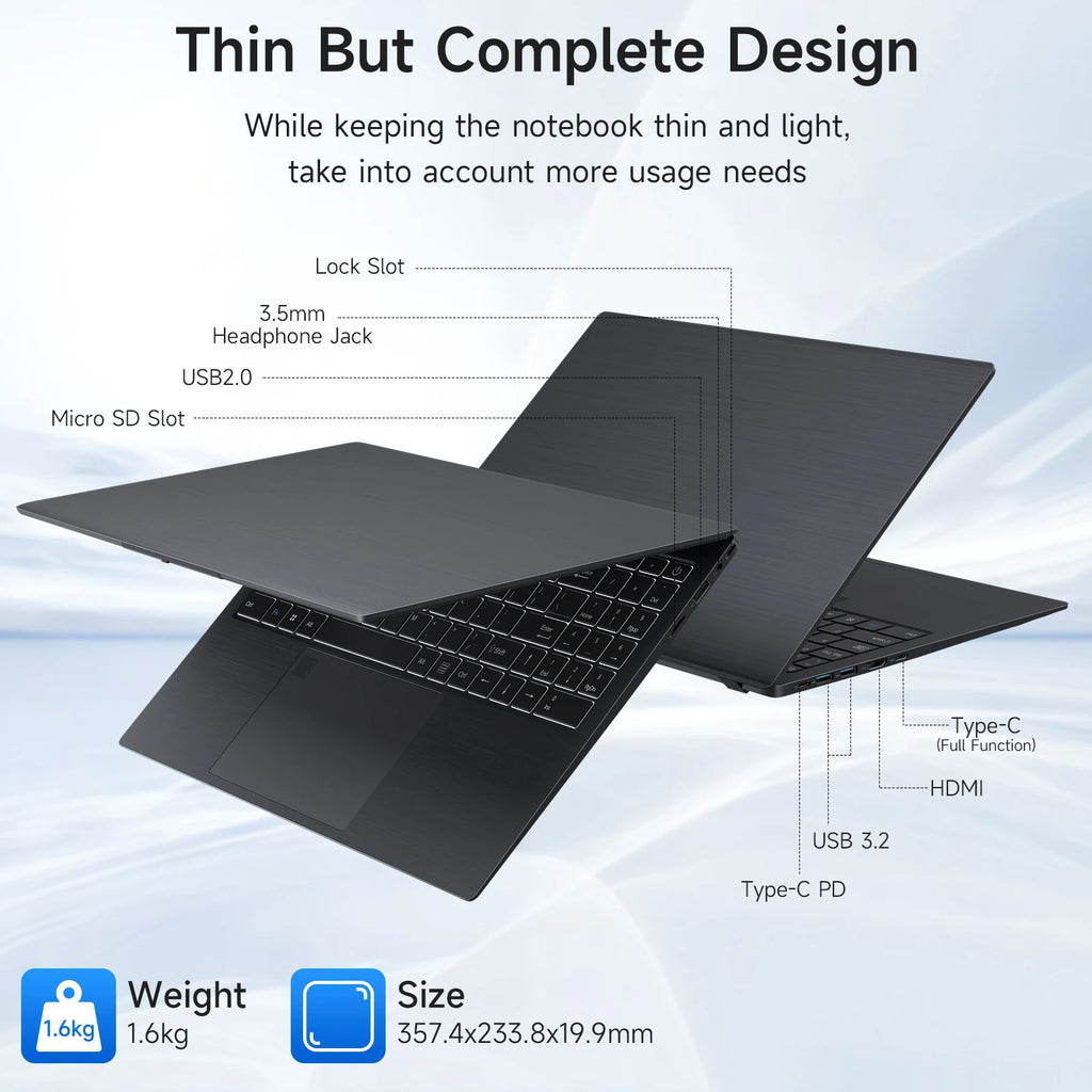15.6 Inch Business Laptop Notebook