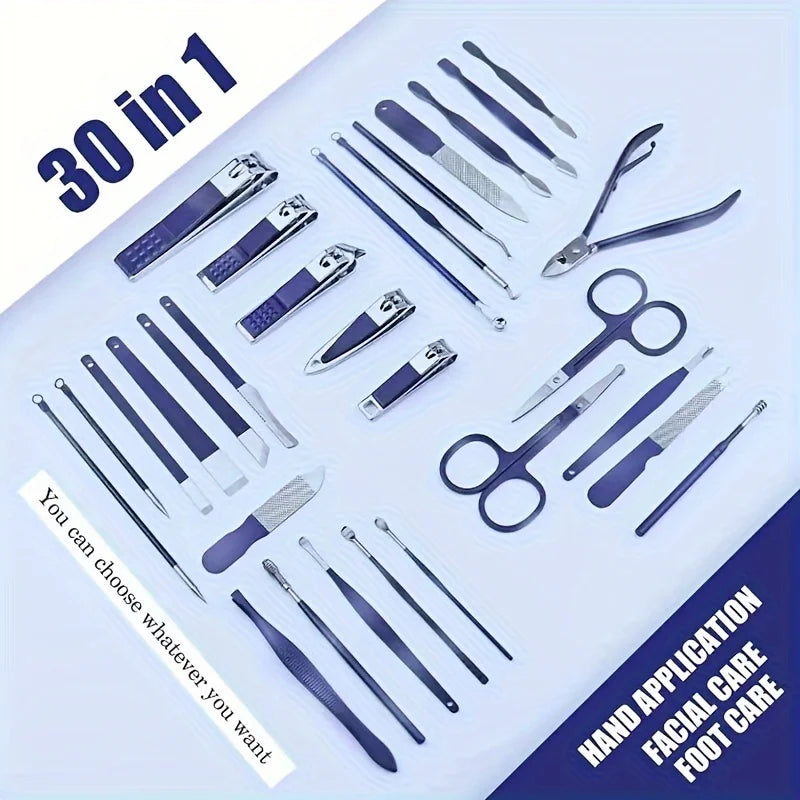 Manicure 30 Pcs Nail Clipper 
s