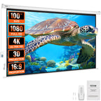 Electric Motorized Projector Screen 100i