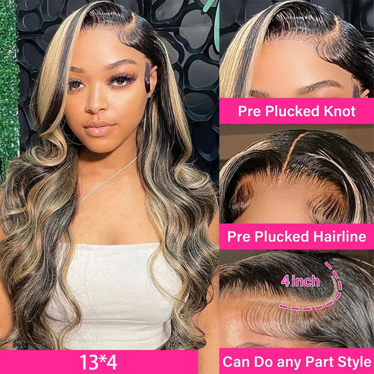 Brazilian Colored Lace Front Wig