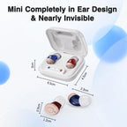 JINGHAO 1 Pair Mini Hearing Aids