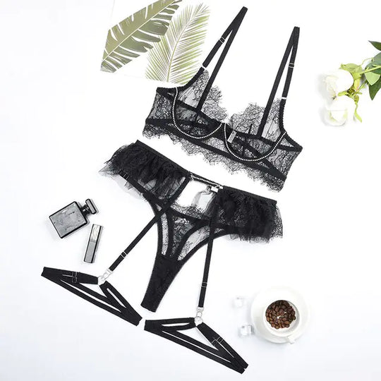 “Sweet Escape 3 Piece Lingerie Set”