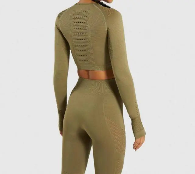 “Leah Seamless Yoga Set”