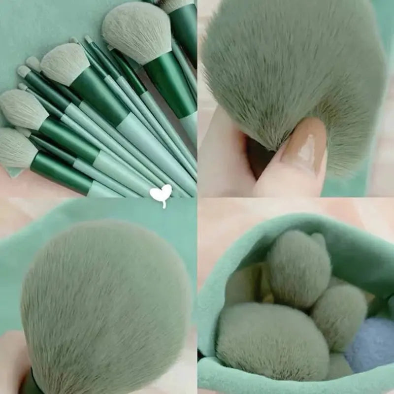 “13 Piece Makeup Brush Set”