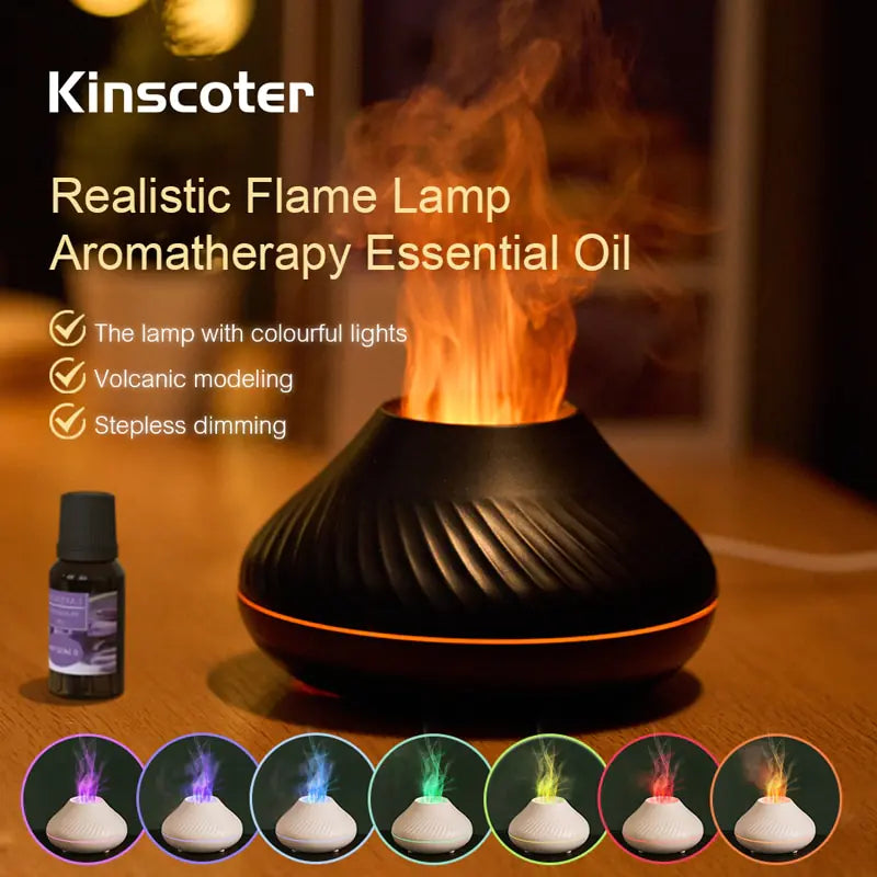 "Volcano LED Essential Oil Diffuser and Humidifier"