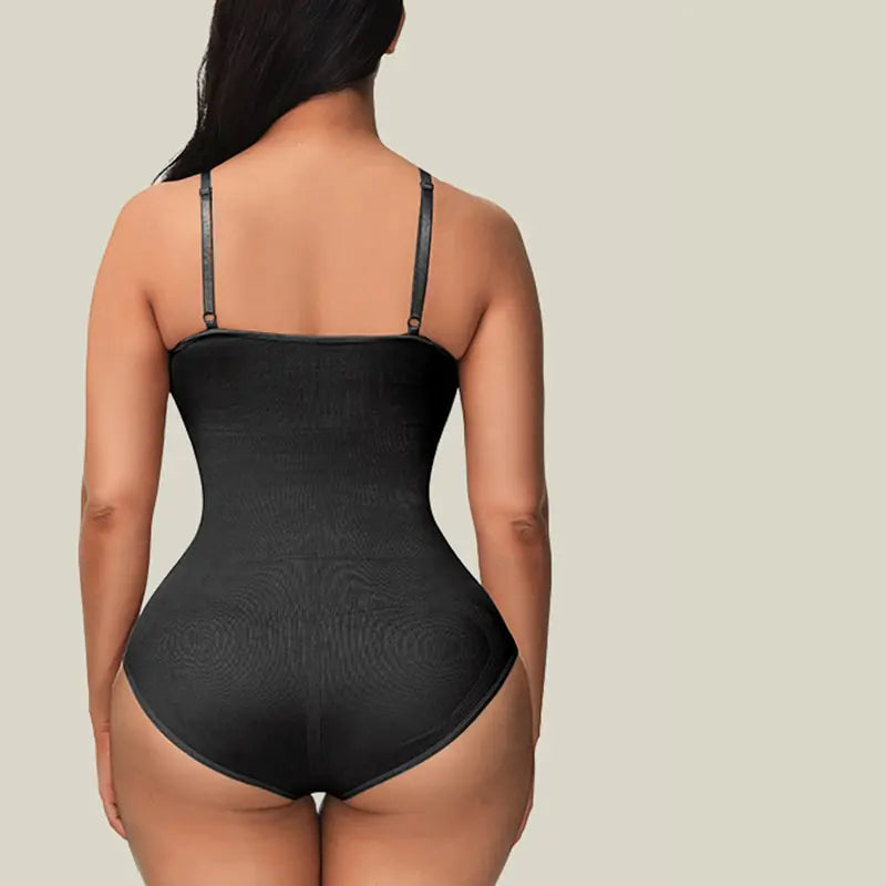 "Bodysuit Tummy Shaper with Spaghetti Straps"