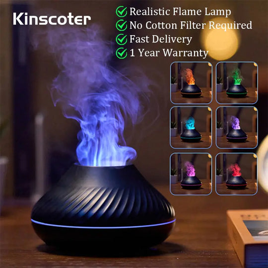 "Volcano LED Essential Oil Diffuser and Humidifier"