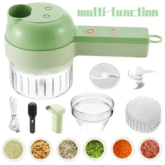 “Electric 4-in-1 Food Processor”