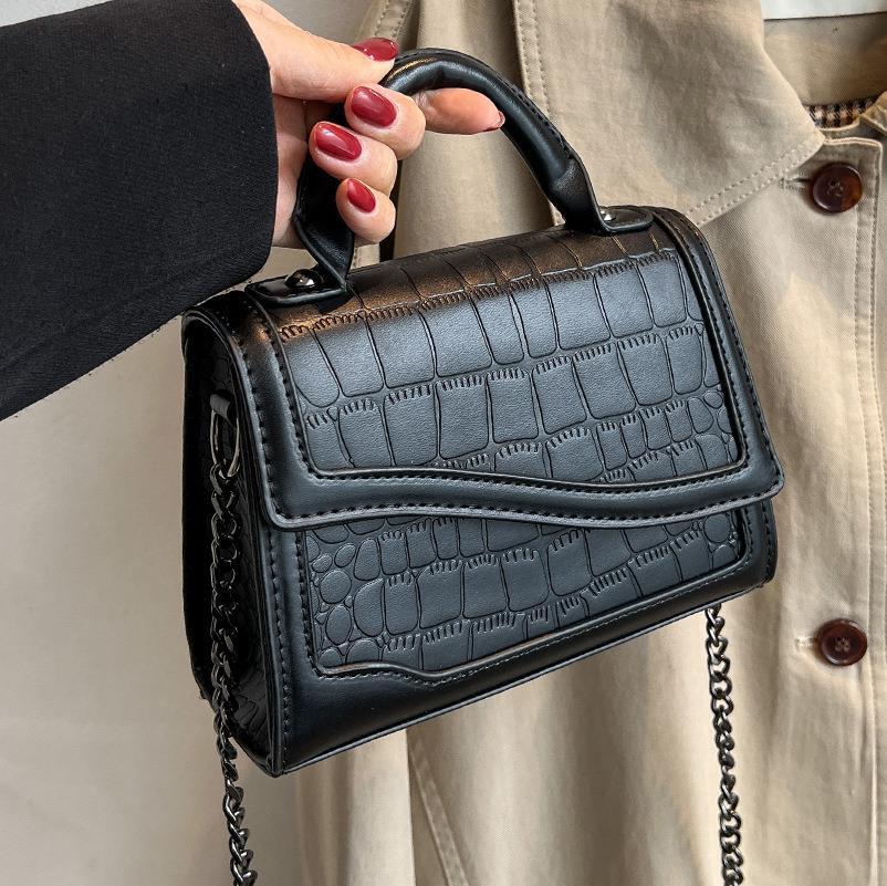 “Quilted Squares Handbag”