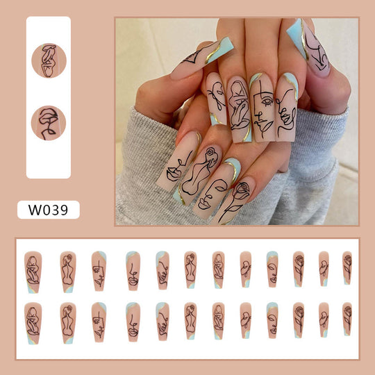 “Fashion Nails 24 Pieces”